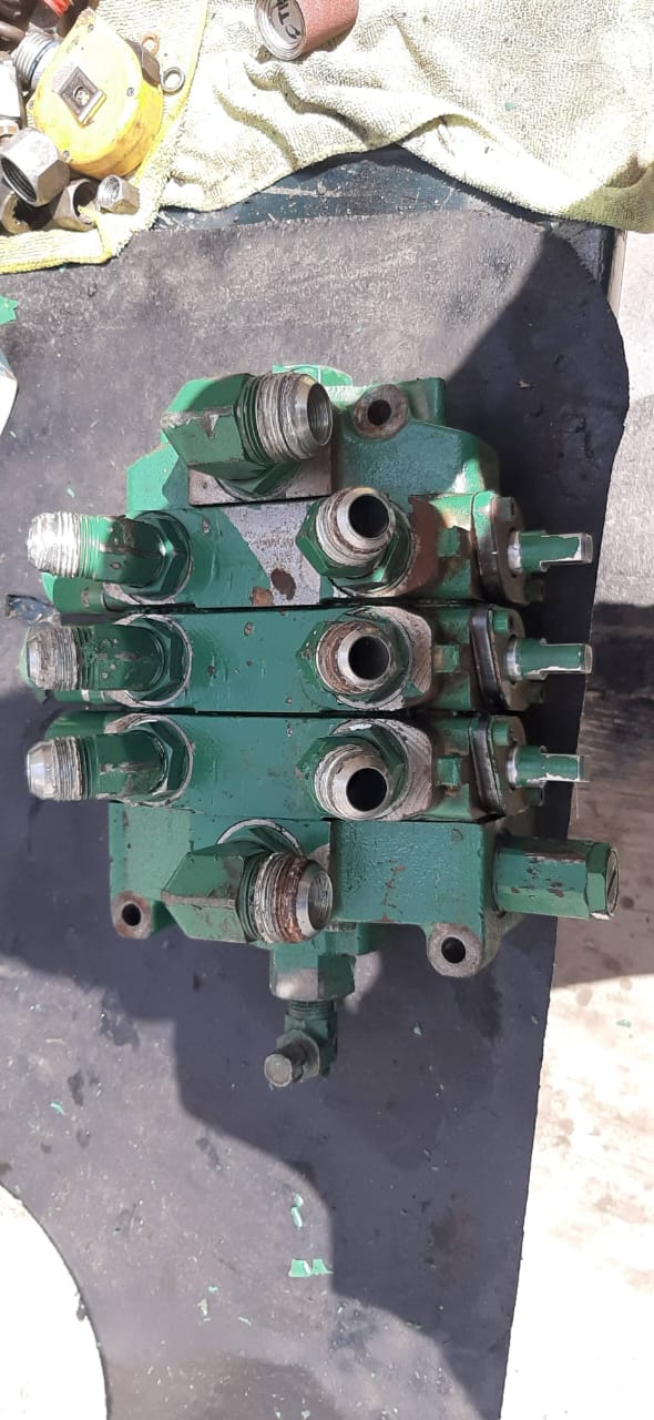 Componente hidráulico verde